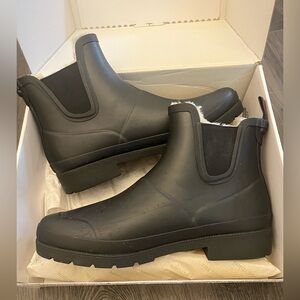 Tretorn short fleece lined rain boots